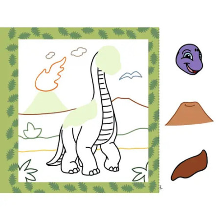 Mein 1.Dino-Bastelbuch: Schne