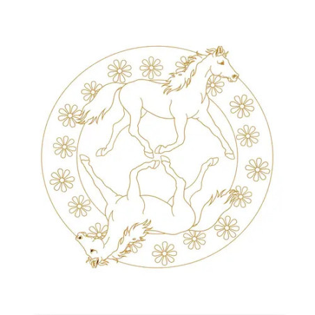 Metallic-Malen mit Bicolor-Bu