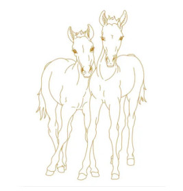 Metallic-Malen mit Bicolor-Bu