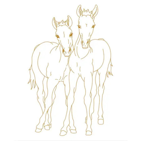 Metallic-Malen mit Bicolor-Bu