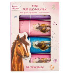Mini Glitzer-Marker - Pferdef