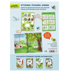 Natur-Stickerwelt: Tiere in W