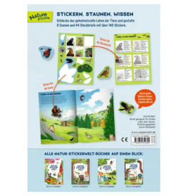 Natur-Stickerwelt: Unsere Vöge l