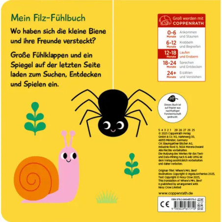 Mein Filz-Fühlbuch: Kuckuck,