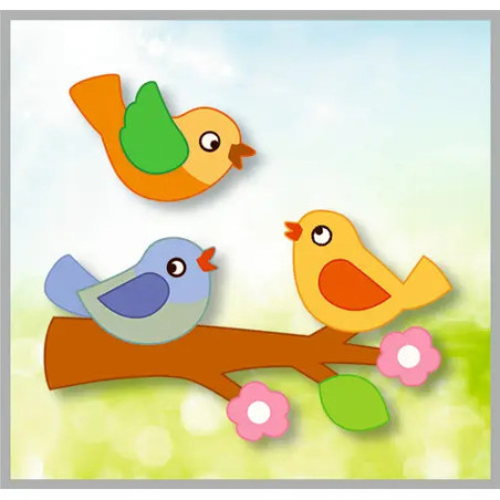 Mein bunter Frühlings-Bastel