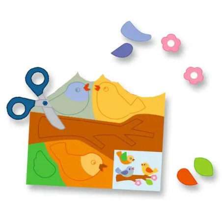 Mein bunter Frühlings-Bastel