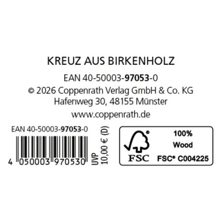 Holzkreuz - Schutz & Segen