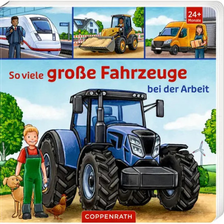So viele grosse Fahrzeuge bei