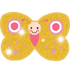 Mini Künstler Glitzerbilder zu m Ausschneiden