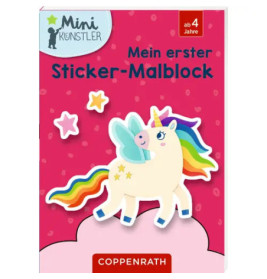 Mein erster Sticker-Malblock sortiert