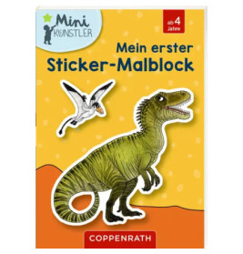Mein erster Sticker-Malblock sortiert