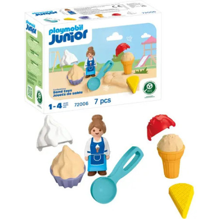JUNIOR: Sand-Eisdiele