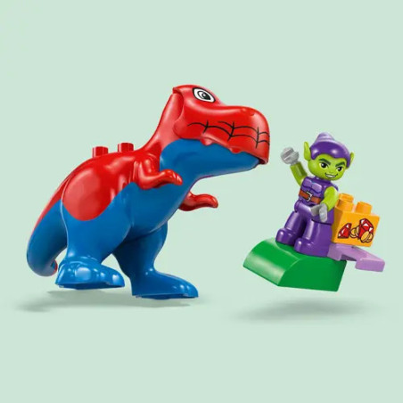 Duplo Spidey-Rex vs. Green Goblin