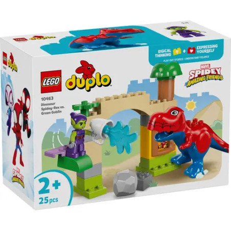 Duplo Spidey-Rex vs. Green Goblin