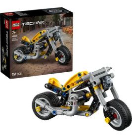 Technic Gelbes Motorrad