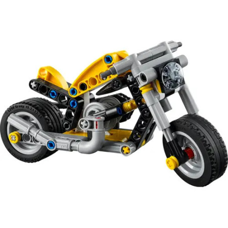 Technic Gelbes Motorrad