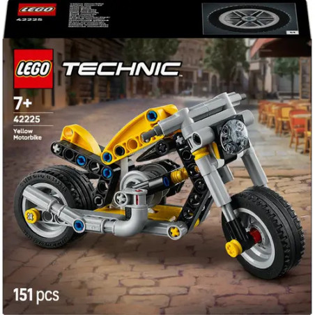 Technic Gelbes Motorrad