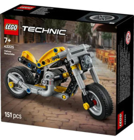 Technic Gelbes Motorrad