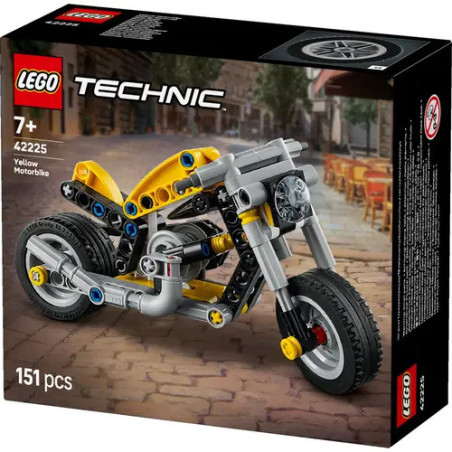 Technic Gelbes Motorrad