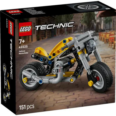 Technic Gelbes Motorrad