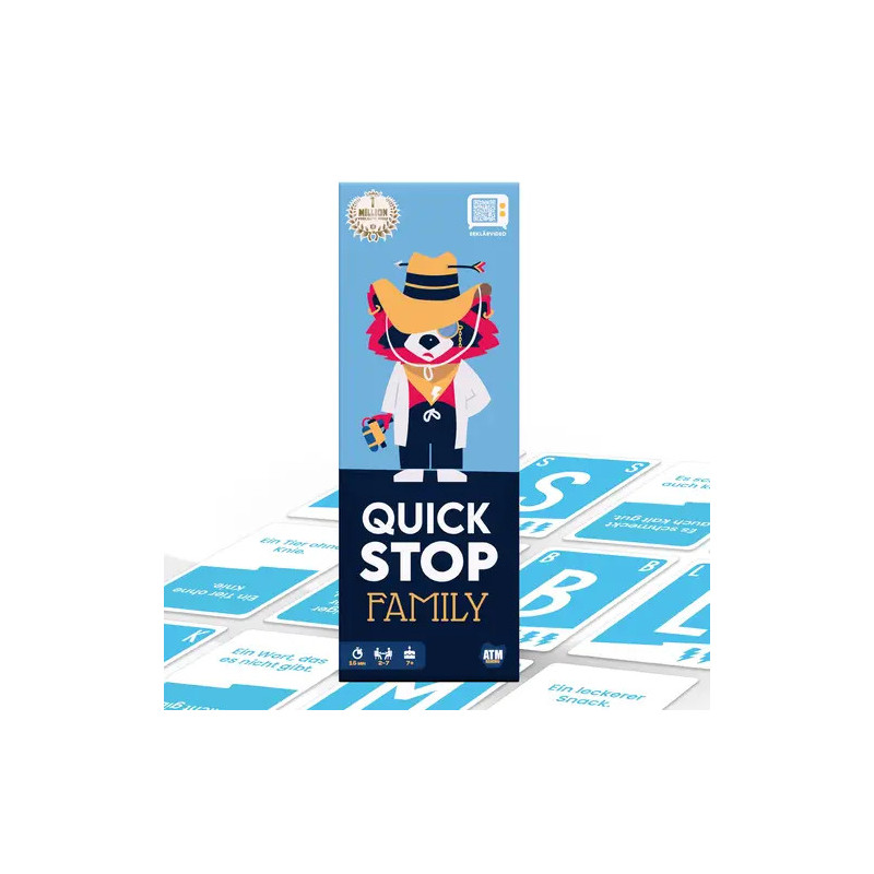 QuickStop Buchstaben-Duell Fam ilienedition