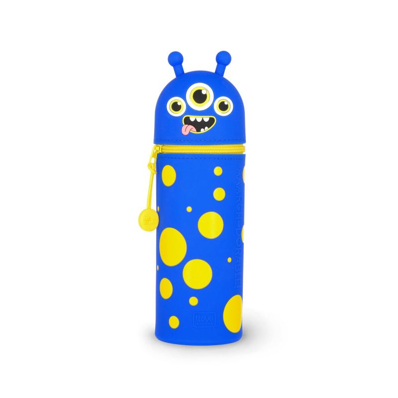 2-IN-1 SILICONE PENCIL CASE - Monster