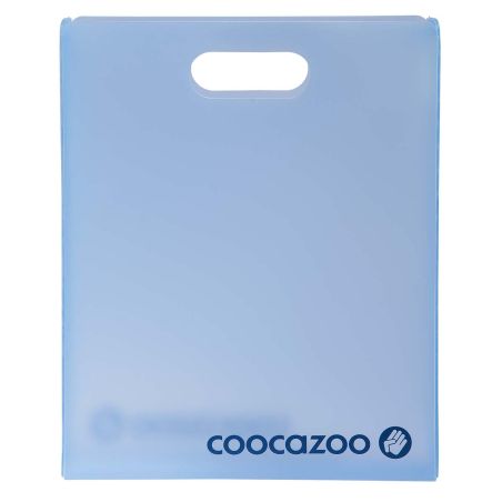 coocazoo Heftbox mit Tragegriff Blue | DIN A4 Schulhefte sicher verstauen