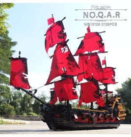 Mould King 13109 Queen Anna Red Piratenschiff