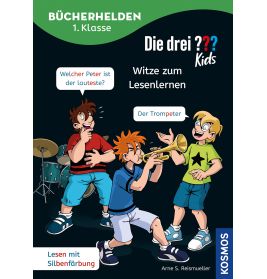 Bücherhelden 1.Kl. Die drei ??? Kids Witze zum Lesenlernen