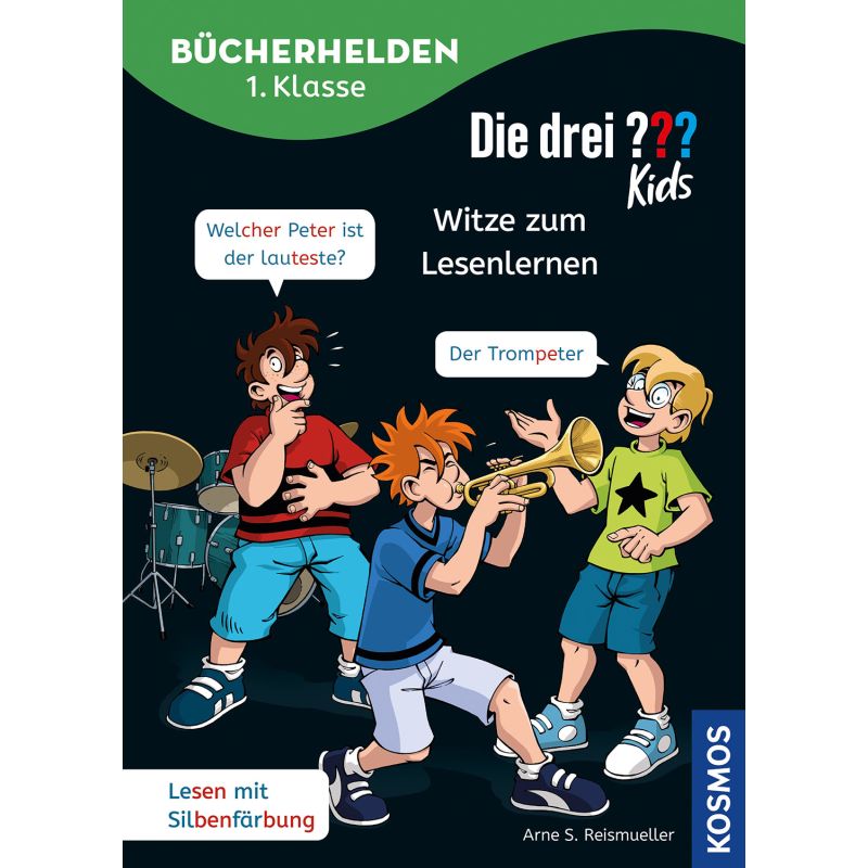 Bücherhelden 1.Kl. Die drei ??? Kids Witze zum Lesenlernen