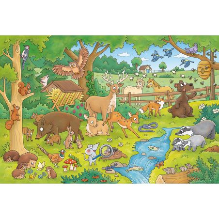 KIPU 3x48 Teile M & B - Reise in die Natur