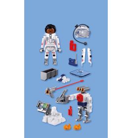 ESA: Astronaut mit Roboter