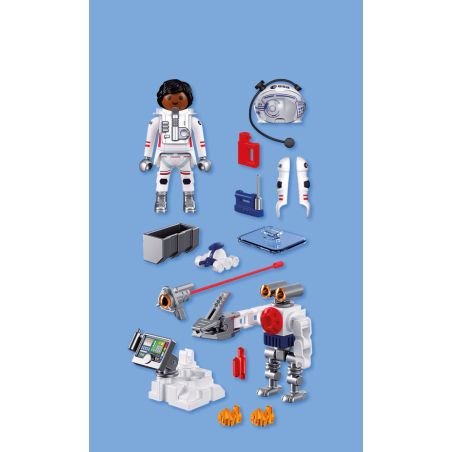 ESA: Astronaut mit Roboter