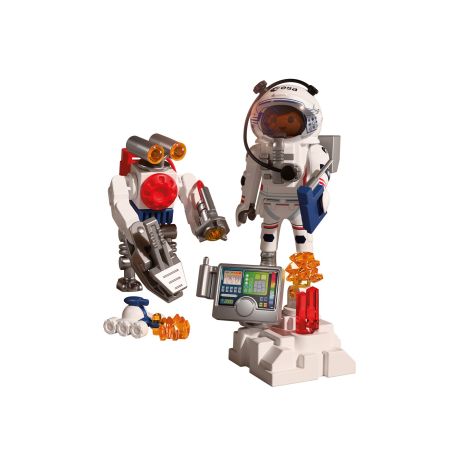ESA: Astronaut mit Roboter