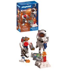 ESA: Astronaut mit Roboter