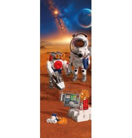 ESA: Astronaut mit Roboter