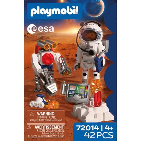 ESA: Astronaut mit Roboter