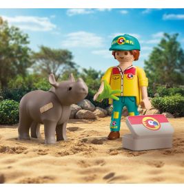 DuoPack Tierpfleger mit Nashorn