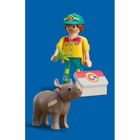 DuoPack Tierpfleger mit Nashorn