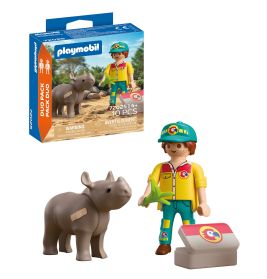 DuoPack Tierpfleger mit Nashorn