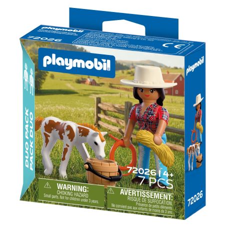 DuoPack Reiterin mit Fohlen