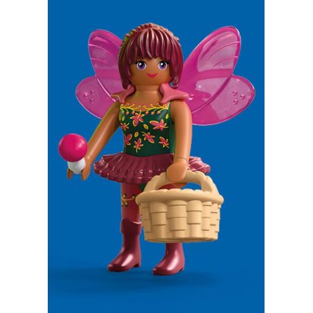 Waldfee mit süßem Helfer