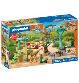 Playmobil Animals & Friends-Set mit Dschungeltieren, Figuren und Zubehör, geeignet ab 4 Jahren.