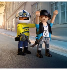 Verfolgungsjagd mit Motorrad