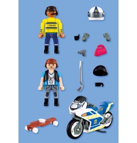 Verfolgungsjagd mit Motorrad