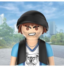 Verfolgungsjagd mit Motorrad