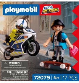 Verfolgungsjagd mit Motorrad