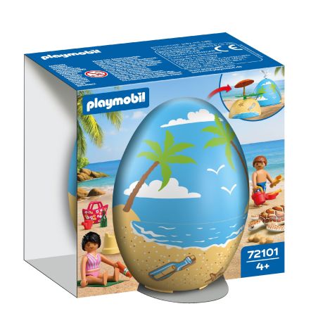 Spiel-Ei: Strandurlaub