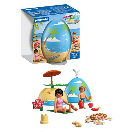 Spiel-Ei: Strandurlaub