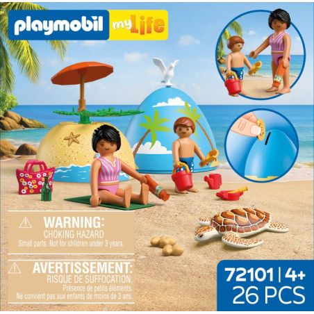 Spiel-Ei: Strandurlaub